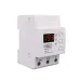 Din rail 63A 90-270V Adjustable over under voltage proteciotn device automatic reconnect protector with voltage display