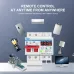 Din Rail WIFI Circuit Breaker Smart Switch Remote Control by Ewelink with over and under voltage current protecion LCD display