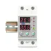 Dual Display 230V Din Rail Adjustable Over Under Voltage Current Protective Device Protector Relay TOMZN TOVPD1-63-VA