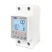 Reclosable smartlife TUYA WIFI Circuit breaker 63A 110V 220V Energy Meter Metering Timer with voltage current leakage protection