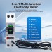 TOMZN 23mm AC110V 230V 50A WIFI Smart Circuit Breaker TUYA Voltage Current Temp Measurement Protector Over Current Threshold