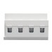 TOMZN 60A 380VAC Three Phase Four Wire DIN Rail Automatic Recovery Reconnect Over Voltage And Under Voltage Protection Relay LED