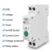TOMZN 63A 1P+N WIFI Smart Switch Energy Meter Kwh Metering Monitoring Timer Relay MCB TUYA smartlife voltage current protection