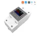 TOMZN 63A WIFI Smart Energy Meter Kwh Metering Circuit Breaker Timer with voltage current and leakage protection TUYA