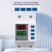 TOMZN Adjustable Voltage&Current Protector Cut off L+N Isolation AC 110V 230V 63A Over/Under Voltage Over Current Protection