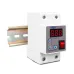 TOMZN Din Rail 230V 1-63A Adjustable Overcurrent Protective Device Protector Relay Monitor Current Limit NEW type