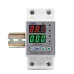 TOMZN Din Rail 230V Adjustable Over and Under Voltage Protective Device Protector Relay Monitor Current Limit 63A colourful