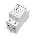 TOMZN DIN Rail 230VAC 40A 3LED Separate Indicator Auto Reconnect Over/Under Voltage Protective Device Protector Protection Relay
