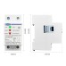 TOMZN DIN Rail 230VAC 40A 3LED Separate Indicator Auto Reconnect Over/Under Voltage Protective Device Protector Protection Relay