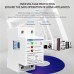 TOMZN DIN Rail 230VAC 40A 3LED Separate Indicator Auto Reconnect Over/Under Voltage Protective Device Protector Protection Relay