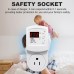 TOMZN Official Voltage Protective Socket For US AC110V 120V Standard US Outlet American Socket Over And Under Voltage Protection