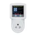 TOMZN SKW Thailand Power Socket WIFI TUYA Voltage Current Protection AC 220V Adjustable 16A With PE Metering Timer 3-Pin with PE
