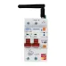 TOMZN TOB1S-63M TUYA Smartlife WIFI Circuit Breaker Smart Switch Remote Control Over/Under Voltage Current Protecion Temperature