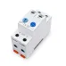 TOMZN TUYA 1-63A 1P 2P WIFI Smart Switch Energy Meter Circuit Breaker voltage current leakage temperature protection cut off L+N