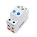 TOMZN TUYA 1-63A TOMZN 2P WIFI Smart Switch Energy Meter Circuit Breaker voltage current leakage protection Relay cut off L+N