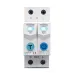 TOMZN TUYA 1-63A TOMZN 2P WIFI Smart Switch Energy Meter Circuit Breaker voltage current leakage protection Relay cut off L+N