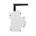 TOMZN WIFI Smart Circuit Breaker 2P 230V AC 1-100A Overload Protection Short-circuit Breaker Timer Switch Din Rail Smartlife