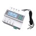TOMZN WIFI Smart Three Phase Multifunctional Protector 4P AC380V 63A Voltage Current Power Energy Leakage Display TUYA SmartLife