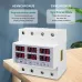 3 Phase 100A Din rail adjustable Over Under Voltage current limit protection Relay Protector SYN ASYNC Synchronous Asynchronous