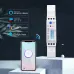 100A Din Rail 18mm Tuya 2 Phase 3 wires WIFI Smart Energy Meter Power Consumption Monitor kWh Meter Wattmeter 110V+110V