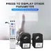 100A Din Rail 18mm Tuya 2 Phase 3 wires WIFI Smart Energy Meter Power Consumption Monitor kWh Meter Wattmeter 110V+110V