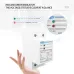 40A 60A 230V Din rail automatic recovery reconnect over voltage and under voltage protective device protection relay