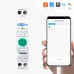 40A Single Phase WIFI Smart Switch Energy Meter Kwh Metering Monitoring Circuit Breaker Timer Relay MCB TUYA smartlife